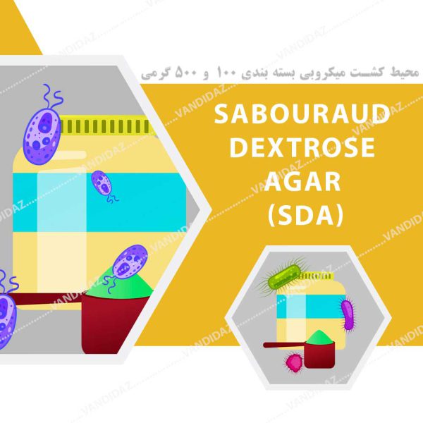 محیط کشت (Sabouraud Dextrose Agar (SDA