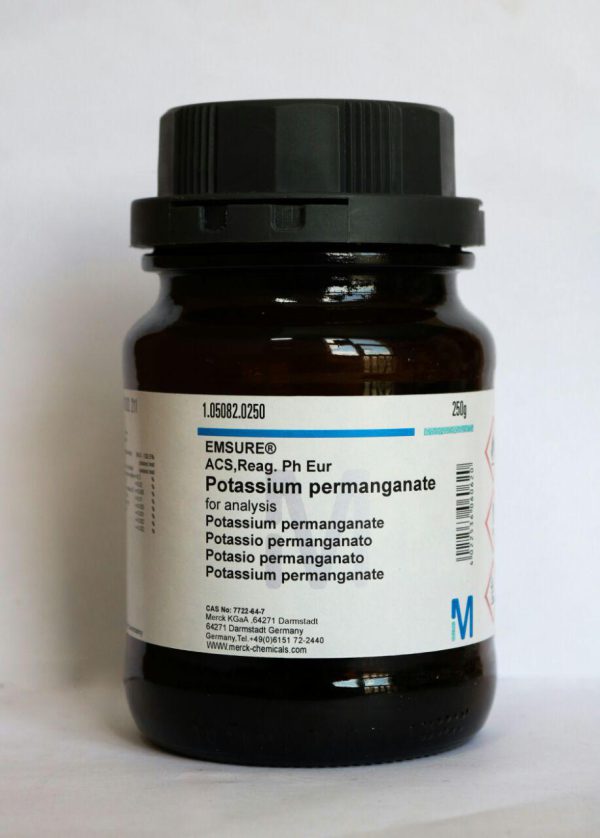 فروش پرمنگنات پتاسیم- potasium permangenat مرک و گیسما